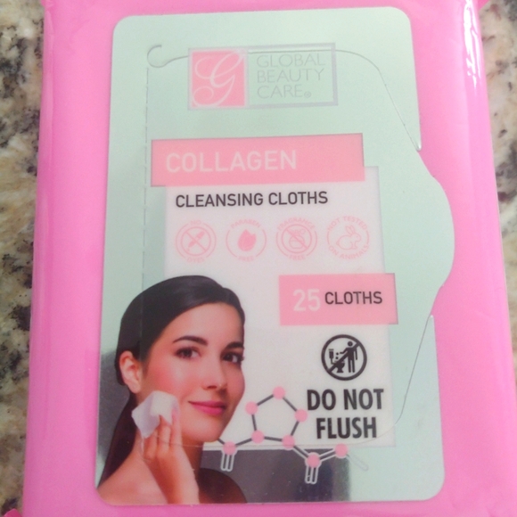 Collagen Cleansing Cloths 25 Ea. - Picture 1 of 5
